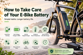 E-Bike Battery Care: How to Make Your Battery Last Longer