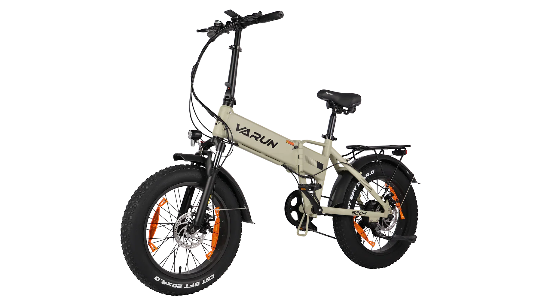 VARUN S20-1 Folding Electric Bike - Pogo Cycles