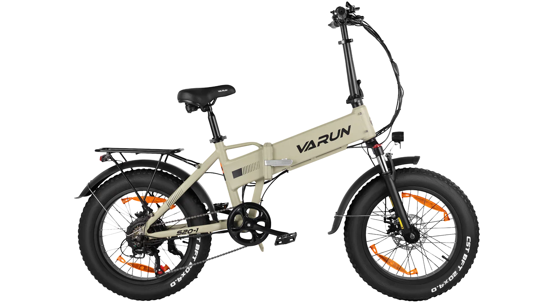 VARUN S20-1 Folding Electric Bike - Pogo Cycles
