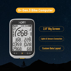 XOSS G2 Plus Bike Computer Wireless GPS Cycling Speedometer Waterproof ANT+ Cadence Speed Smart Bicycle Odometer Roadbike MTB