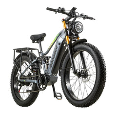 Side view of BURCHDA RX80 Electric Mountain Bike - Pogo Cycles