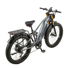 BURCHDA RX80 Electric Mountain Bike - Grey - Pogo Cycles, Ireland