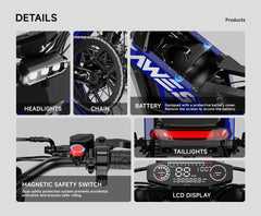 ZAWES GT1 Electric Off-Road Dirt Bike