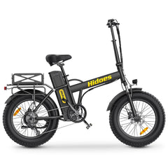 Black Hidoes F3 Pro Electric Bike with 'Hidoes' branding on a white background