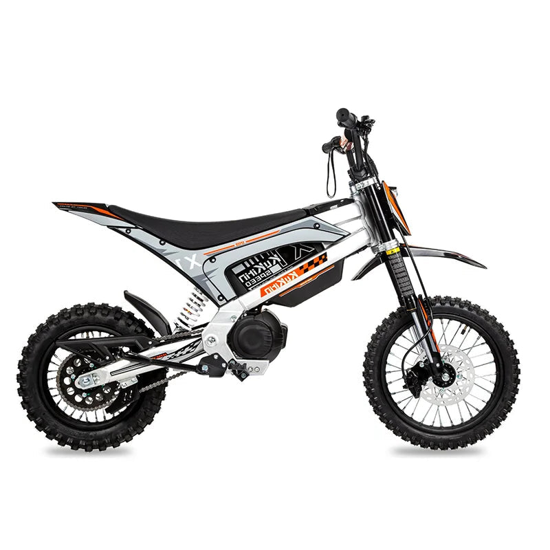 KuKirin X1 Electric Scooter Motorcycle on a white background with Right side view