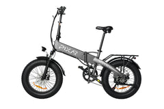 PIXAR STAR-1 in Grey electric bike with 'PIXAR' branding on a white background