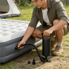 Quick Hand Air Pump, Portable Manual Inflator, Lightweight Handheld Air Pump For Inflatable, Pool Floats, Balloons, Air Beds