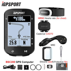 IGPSPORT BSC200 GPS Cycle bike Computer Wireless Speedometer Bicycle Digital ANT+ Route Navigation Stopwatch Cycling Odometer