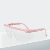 1 Pair of Splash Proof and Dust-Proof Neutral PC Lens Bicycle Goggles, Impact Resistant Welding Riding Decorative Glasses