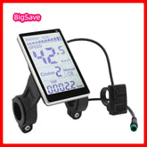 Portable Electric Bike LCD Meter 5 Pin 24V 36V 48V 60V Universal E Scooter M5 LCD Panel Screen for 31.8 22.2mm Electric Bikes