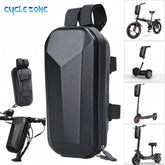 Bicycle Handlebar Bag Portable Hard Shell Bike Front Bag Large Capacity Hanging Storage Box for Electric Scooter Easy to Install