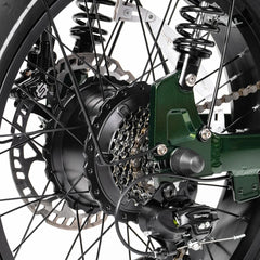 TESWAY X5 AWD Step-Thru Dual Motor Electric Bike