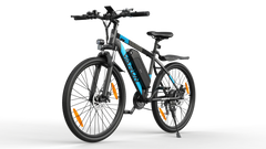 Side View of VARUN M27-1 Electric bicycle on a white background