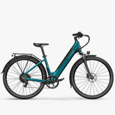 Fiido C11 city Electric Bike - Green - Pogo Cycles, Ireland