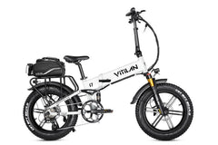 White-Vitilan I7 Pro 3.0 Electric Bike - Pogo Cycles
