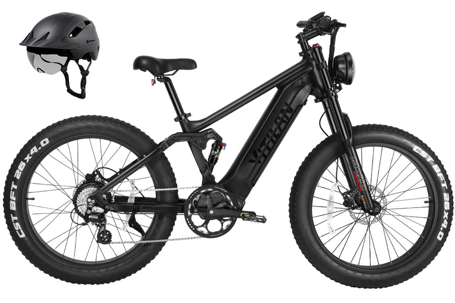 Vitilan T7 Mountain Electric Bike - Pogo Cycles