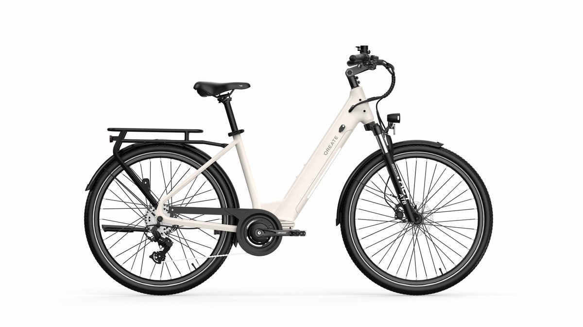 A-Spadz Qreate City Pro Electric Bike - Pogo Cycles