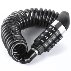 Bicycle Lock Wire Chain Bicycle Mountain Bike Motorbike Anti-Theft Combination Lock Luggage Helmet Universal Locks Accessories