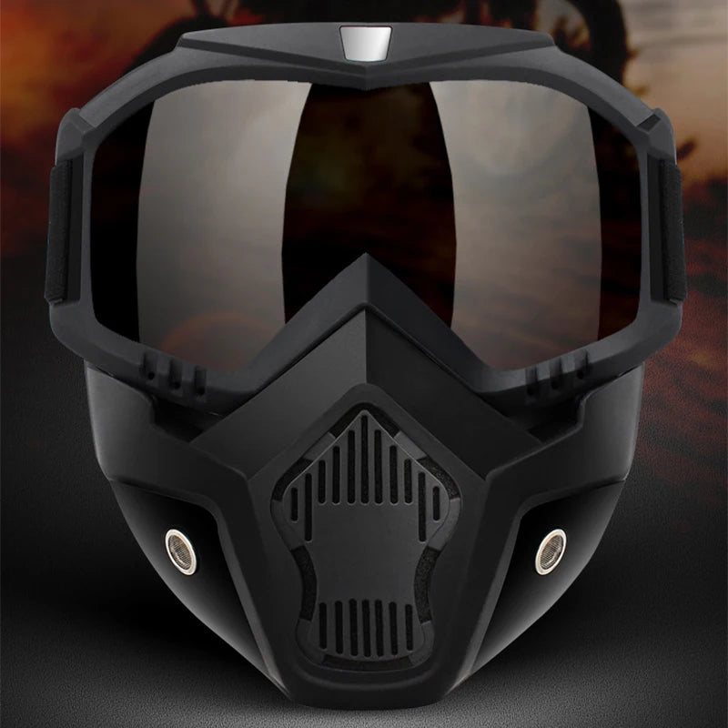 Outdoor Sport Windproof Mask Goggle HD Motorcycle Glasses Snowboard Eyewear Riding Motocross Summer UV Protection Sunglasses