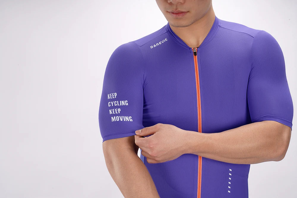 DAREVIE Cycling Jersey 2024 Cool Cycling Jersey Men Women Breathable Man Cycling Maillot Quick Dry Cycling Jersey Slim Fit Pro - Pogo Cycles