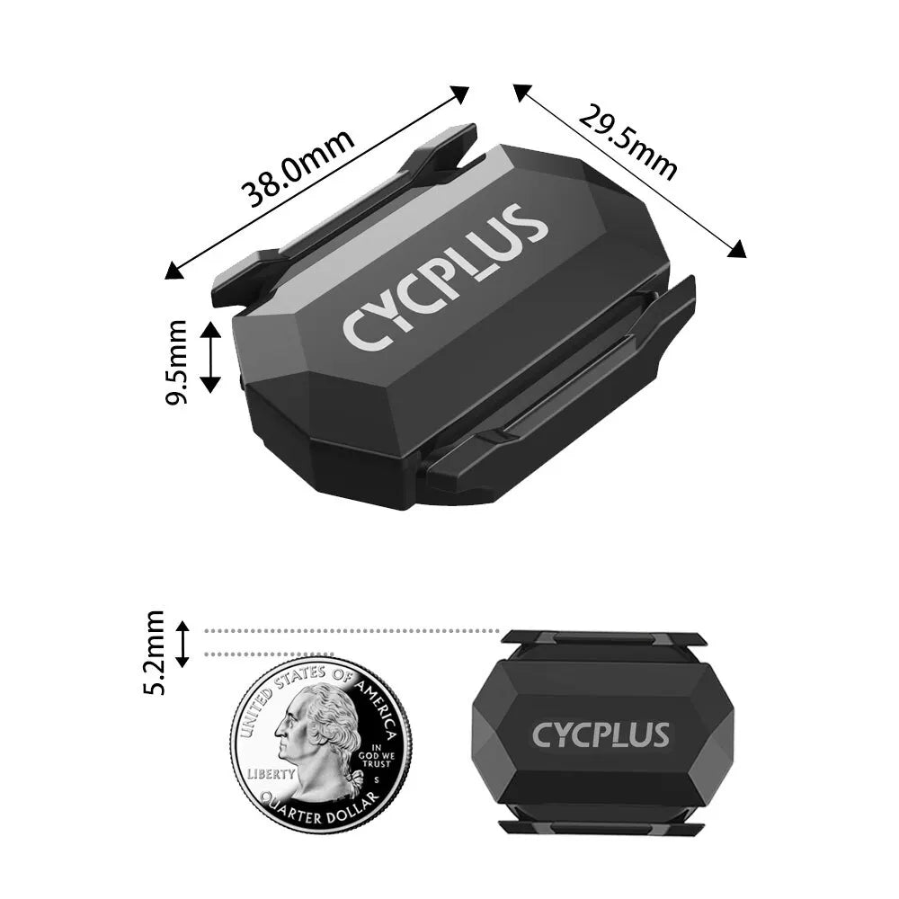 CYCPLUS Cadence Speed Dual Sensor Cycling Bicycle Accessories ANT+ BLE 5.0 Speedometer for XOSS Strava Bike Computer