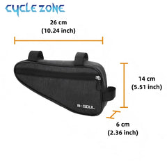 Bicycle Triangle Bag Bike Front Tube Frame Saddle Storage Bags MTB Cycling Pouch Durable Bike Versatile Bag Bicycle Accessories
