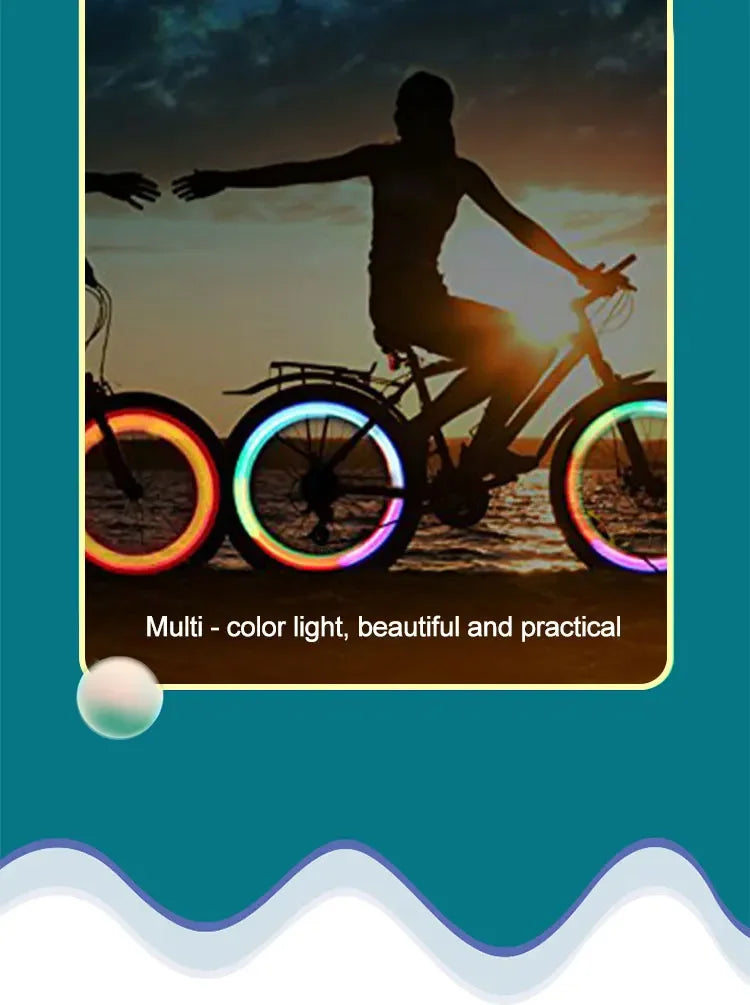 Colorful Bike Wheel Spoke Light - Pogo Cycles