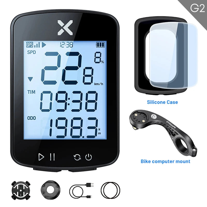 Choice Version xoss G+ G2 G plus 2 Bike Computer GPS Generation Cycling Wireless Speedometer