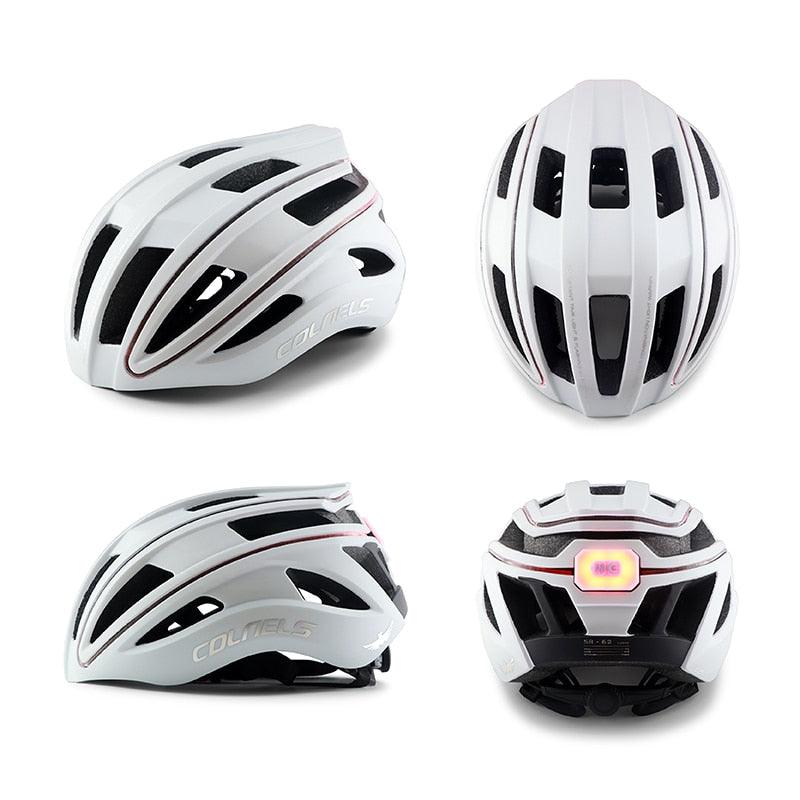 Bicycle Helmet MTB Ride LED Lights Racing Road Bike Helmet Men and Women Outdoor Sports Pro Cycling Casco Bicicleta Safety Cap - Pogo Cycles