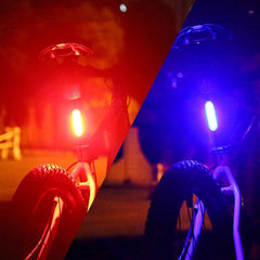 Bicycle Rear Light Waterproof USB Rechargeable LED Safety Warning Lamp Bike Flashing Accessories Night Riding Cycling Taillight - Pogo Cycles