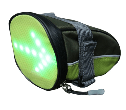 Bicycle Taillight Bag with signal indicator (30 days shipping) - Pogo Cycles available in cycle to work