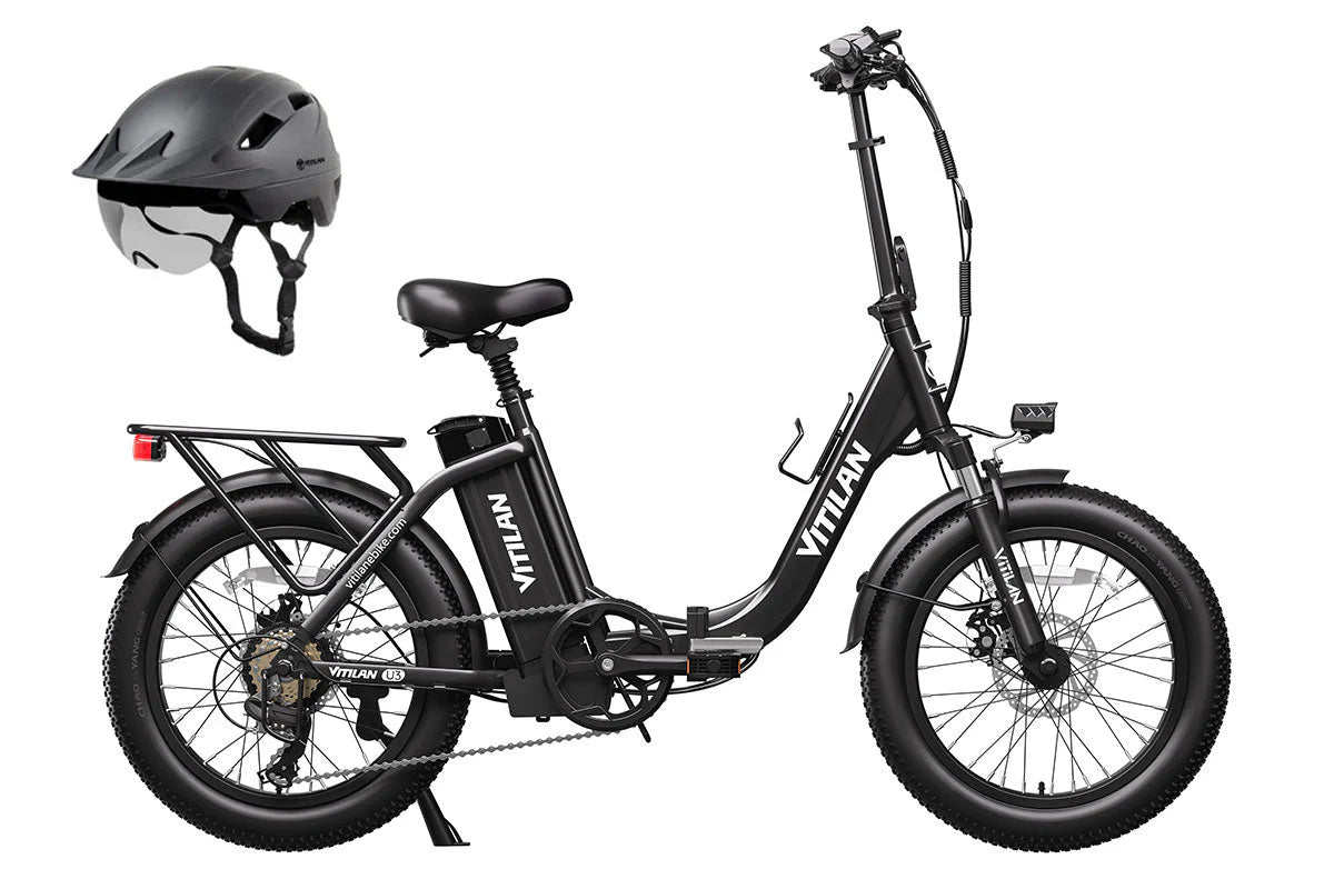 Vitilan U3 Foldable Electric Bike - UK - Pogo Cycles