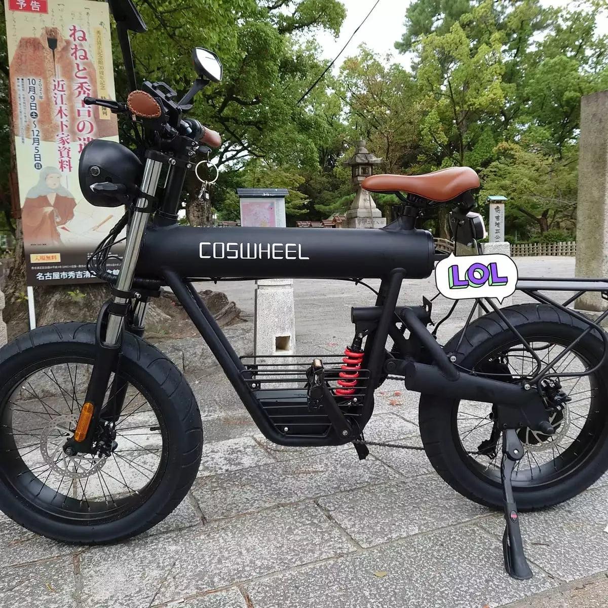 Coswheel T20R Cargo Fat Tire Electric Bike - UK - Pogo Cycles