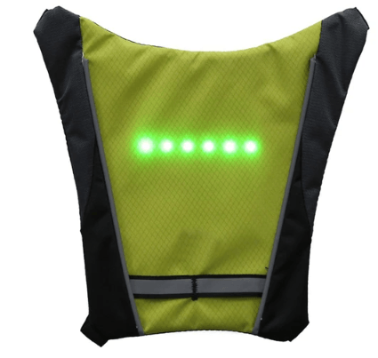 Cycling LED Signals Warning Vest Remote (25 days shipping) - Pogo Cycles