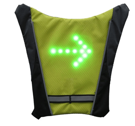 Cycling LED Signals Warning Vest Remote (25 days shipping) - Pogo Cycles