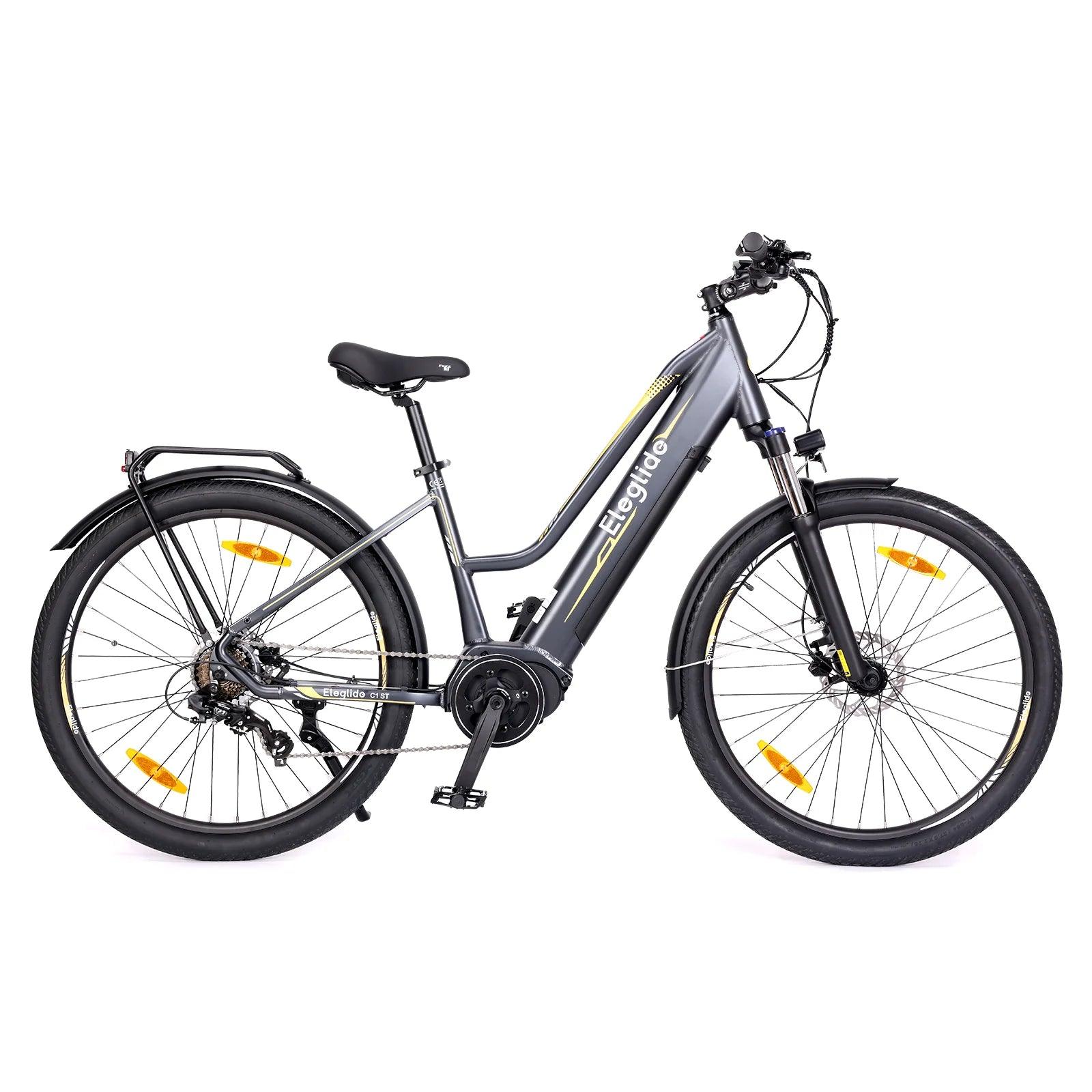 Eleglide C1 Step Thru Trekking Electric Bike - UK - Pogo Cycles