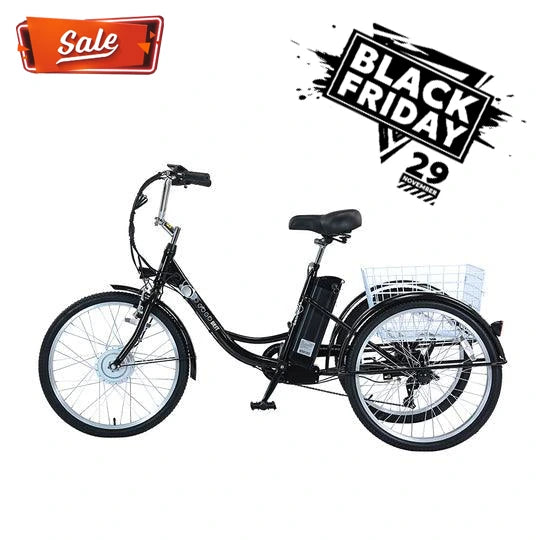 GOGOBEST GF100 Electric City Trehjuling Cargo E-cykel