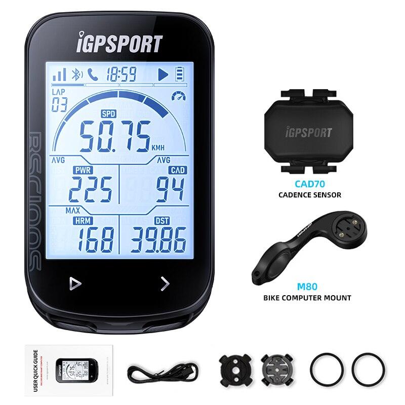 iGPSPORT BSC100S GPS Odometer Cycling Bike Computer Sensors Cycl Speedomet Riding Cycling Speedometer 2.6‘’ large screen - Pogo Cycles