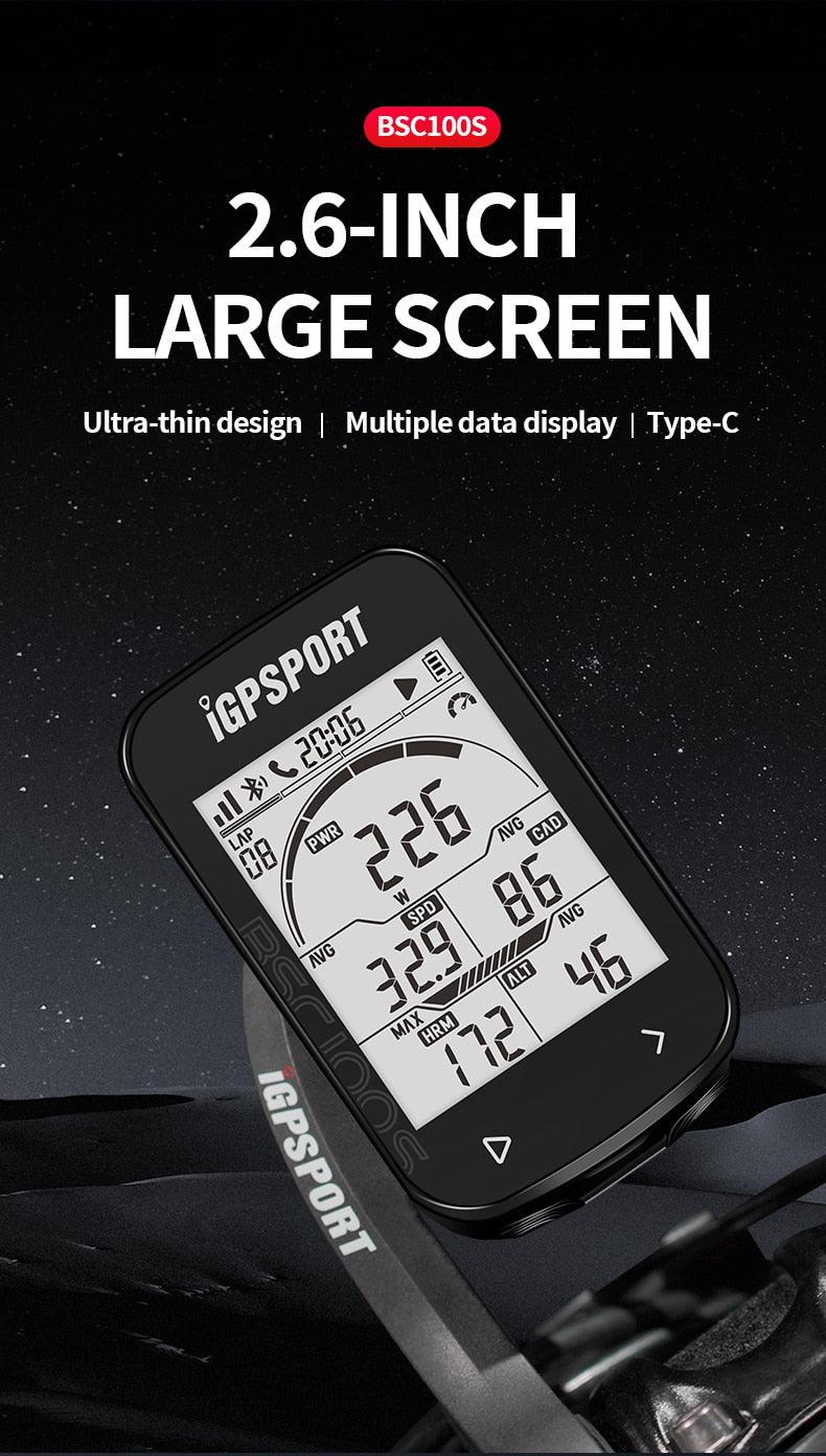 IGPSPORT GPS BSC100S 100S Store Cycle bike Computer Wireless Speedometer Bicycle Digital Stopwatch Cycling Odometer - Pogo Cycles