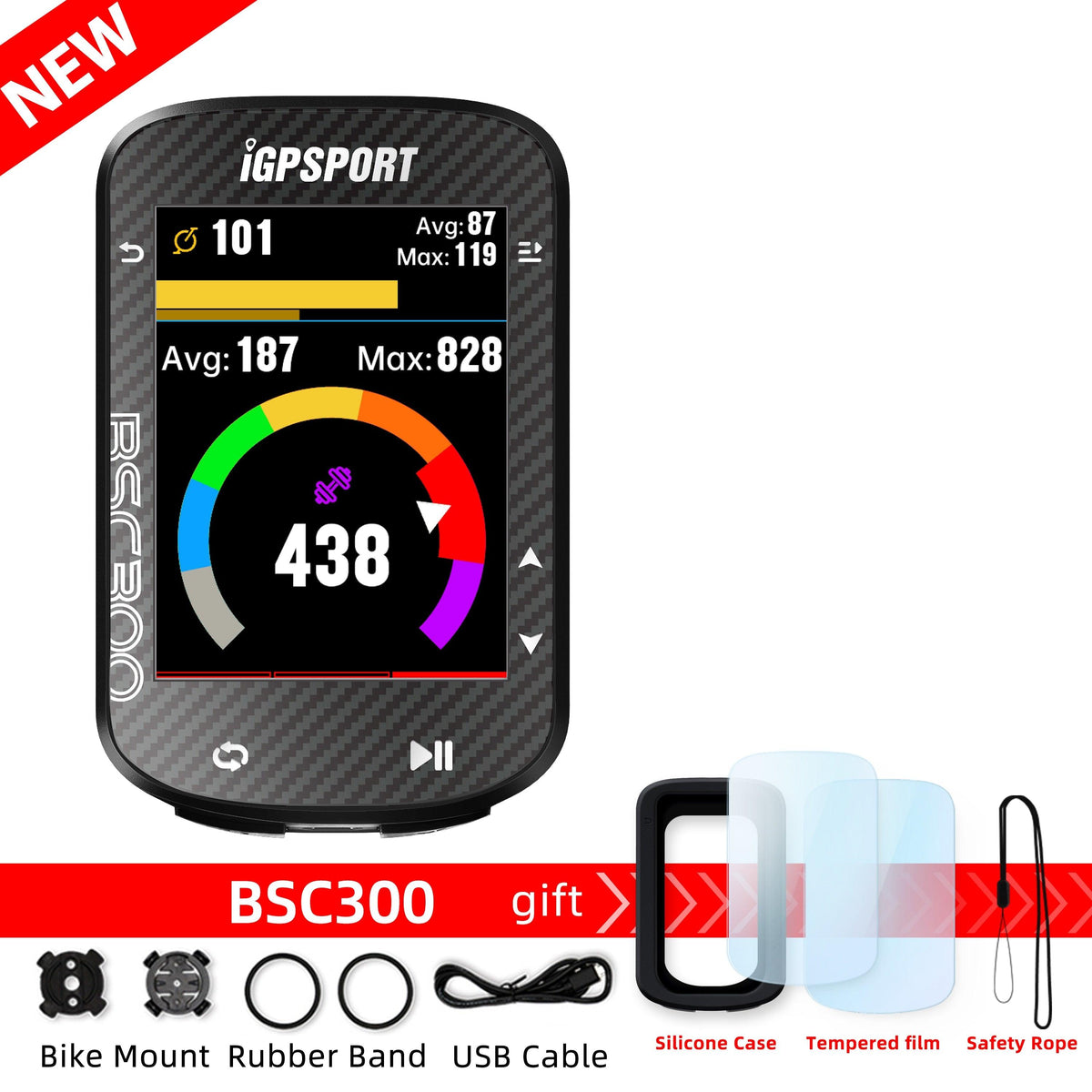 iGPSPORT iGS620 iGS520 BSC300 GPS Cycling Computer Navigation Speedometer Odometer Bike Accessories - Pogo Cycles