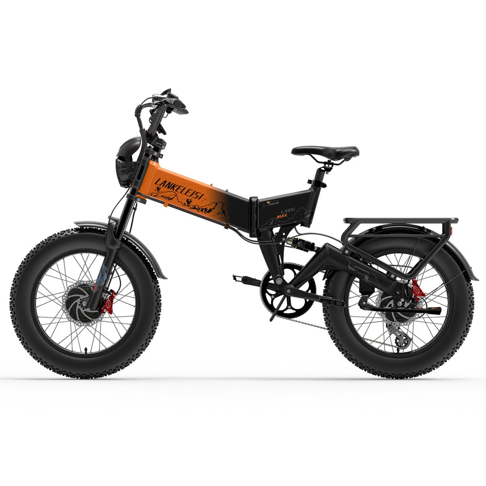 LANKELEISI X3000 MAX 2000W Dual Motor Electric Bike