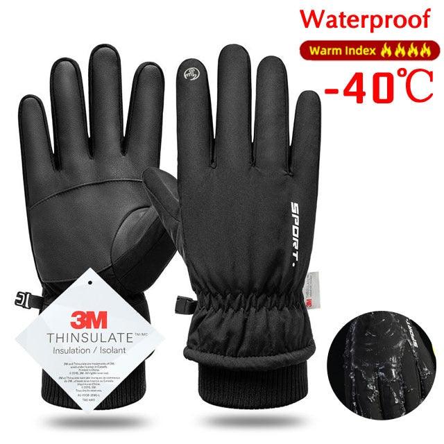 Men Winter Waterproof Cycling Gloves - Pogo Cycles