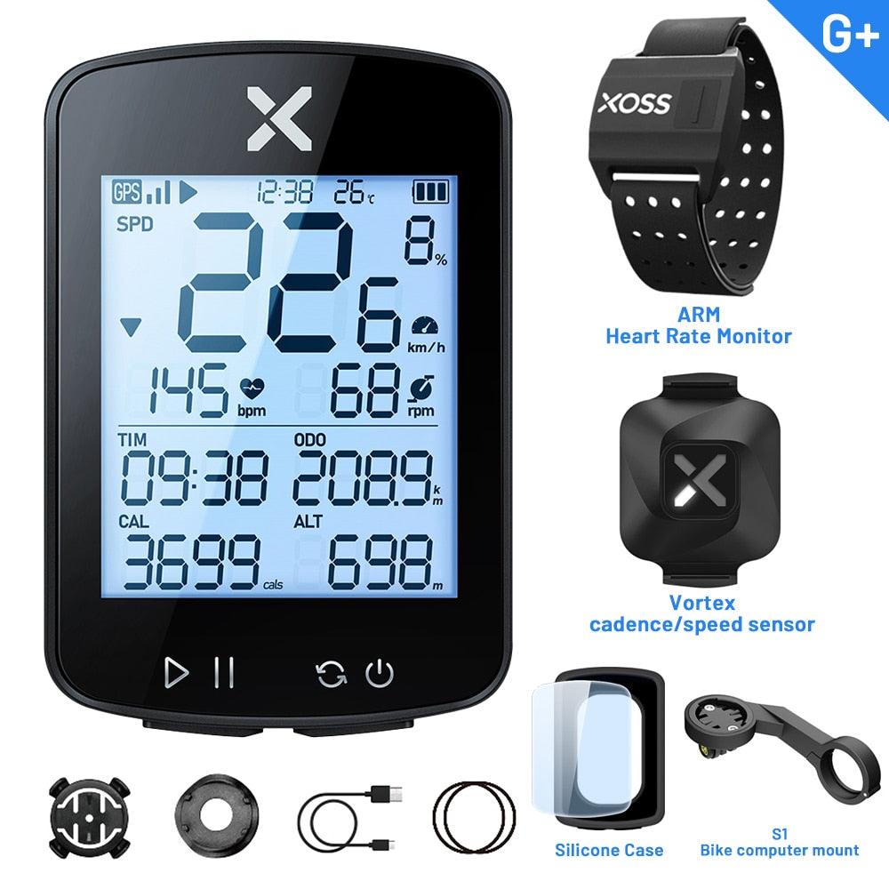 New Version xoss G+ G2 G plus Bike Computer GPS Generation 2 Cycling Wireless Speedometer Tracker Odometer Road MTB Bike ANT+ - Pogo Cycles