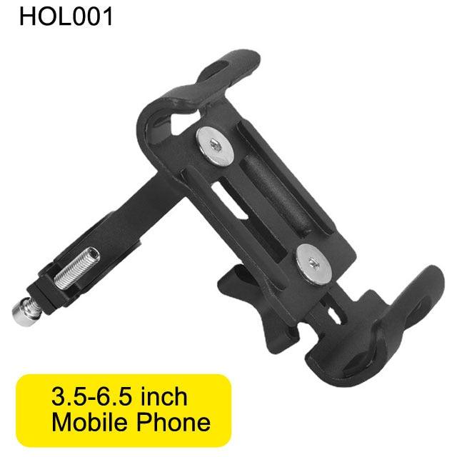 NEWBOLER MTB Phone Mount Stand Bicycle Holder 360° Rotatable Aluminum Adjustable Bike Phone Holder Non-slip Cycling Bracke - Pogo Cycles