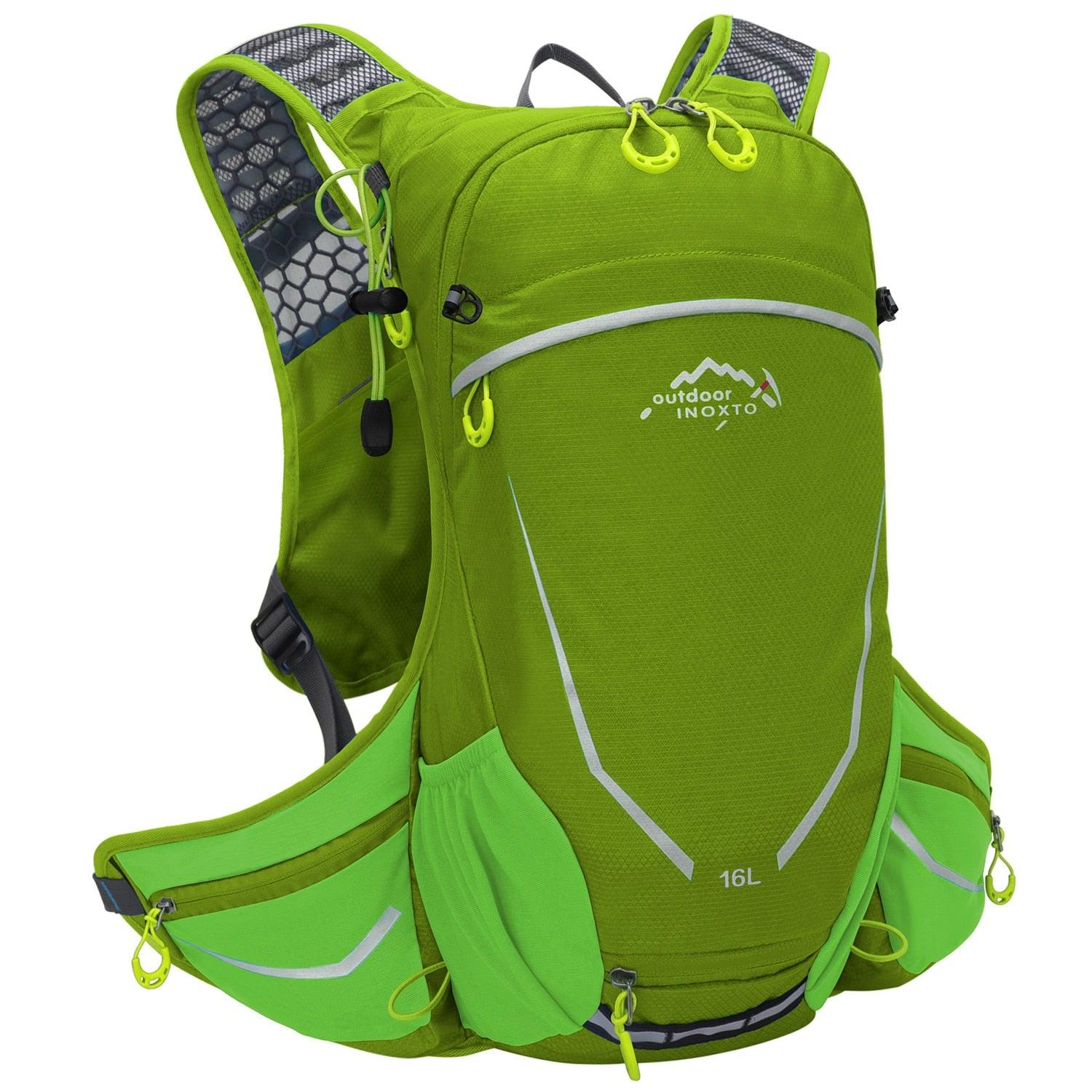 Outdoor sports backpack 16L, running, hydrating, hiking, cycling, with 2L water bag - Pogo Cycles