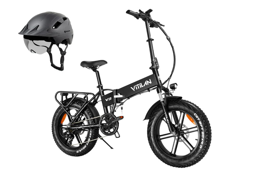 Vitilan V3 2.0 Folding All Terrain Electric Bike - Pogo Cycles