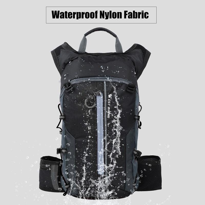 WEST BIKING Bicycle Bag Water Bag 10L Portable Waterproof Sports Bag MTB Road Bike Cycling Hiking Climbing Hydration Backpack - Pogo Cycles