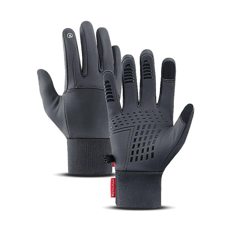 Winter Gloves Men Cycling Bike Women Thermal Fleece Cold Wind Waterproof Touch Screen Bicycle Warm Outdoor Running Skiing Mitten - Pogo Cycles