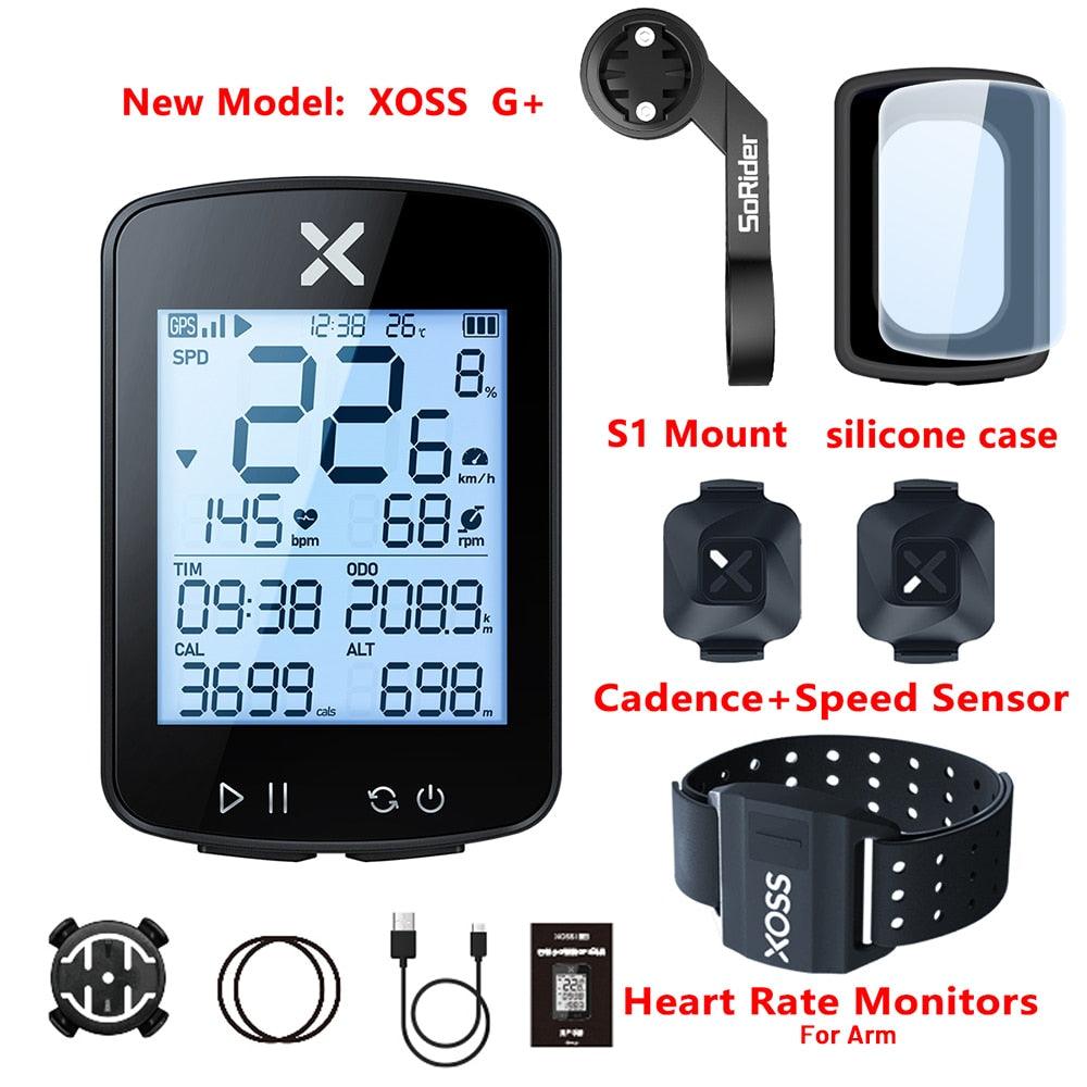 XOSS G2 G+2 Bike Computer Wireless GPS Cycling Speedometer Roadbike MTB Waterproof ANT+ Cadence Speed Smart Bicycle Computer - Pogo Cycles