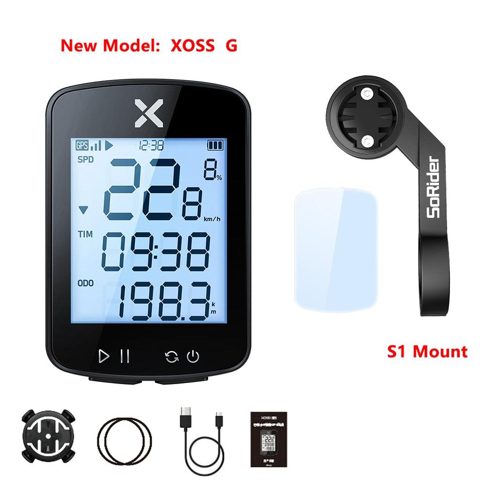 XOSS G2 G+2 Bike Computer Wireless GPS Cycling Speedometer Roadbike MTB Waterproof ANT+ Cadence Speed Smart Bicycle Computer - Pogo Cycles